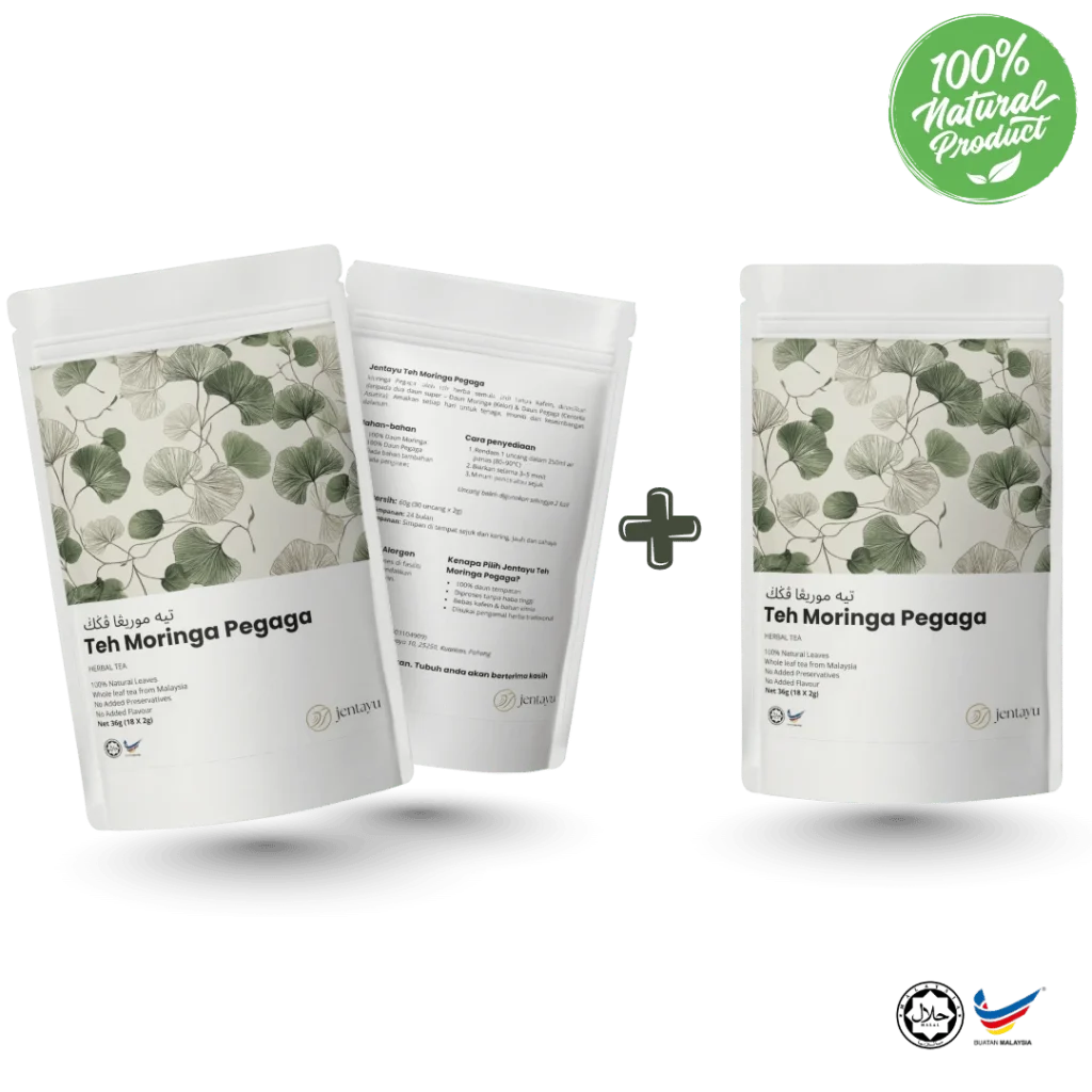 Set 2+1 Pek Teh Moringa Pegaga Jentayu