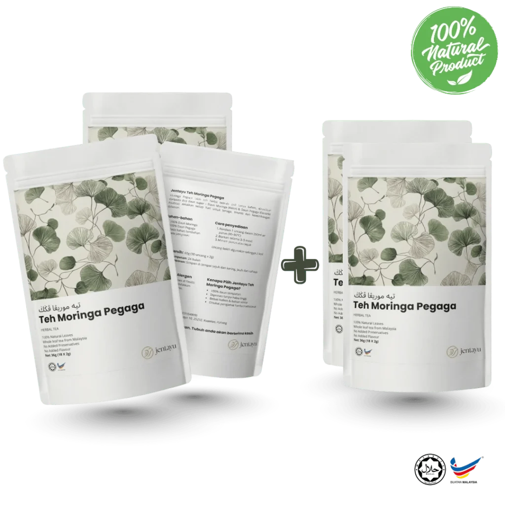 Set 3+2 Pek Teh Moringa Pegaga Jentayu